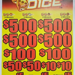 5 Window - $1 Ticket - $500 Top Prize