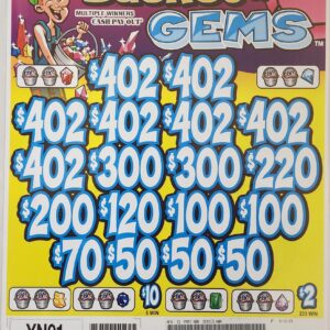 3 Window - $2 Tickets - $402 Top Prize