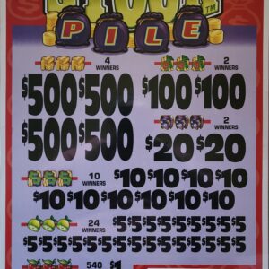 5 Window - $1 Tickets - $500 Top Prize