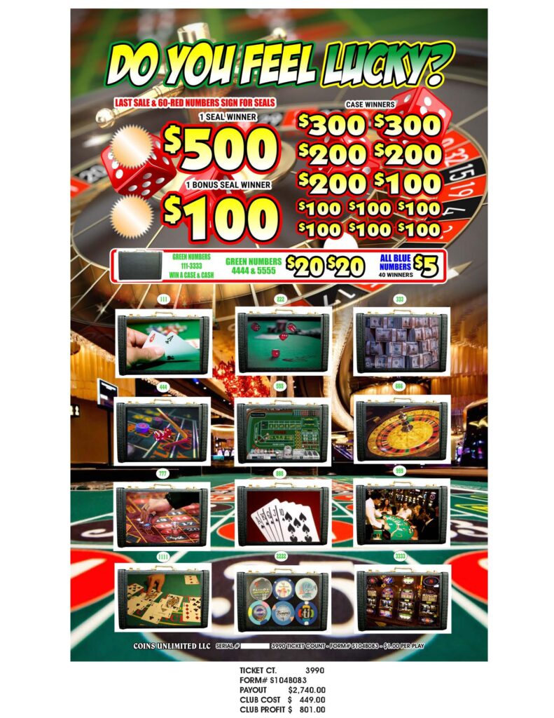 Case Board - Do You Feel Lucky