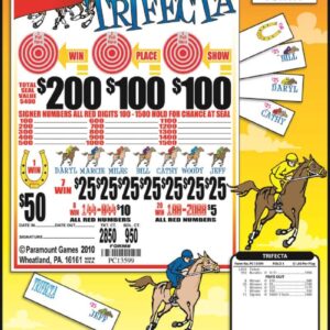 Jar Tickets - Trifecta - $1 per bundle - $200 Seal Prize